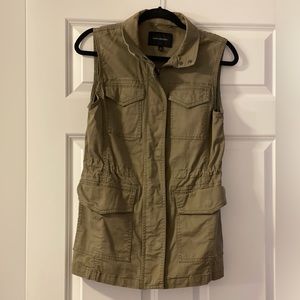 Green Vest - Banana Republic